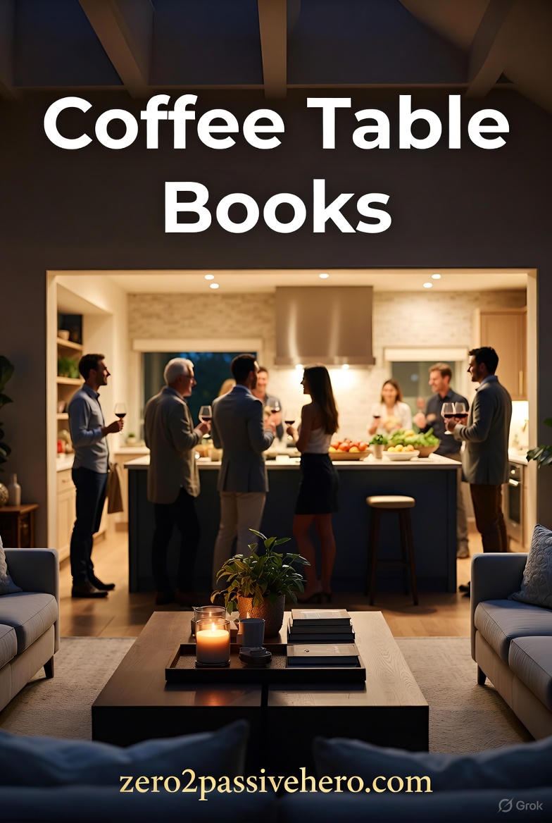 Coffee Table Books for the Home Decor Book Lover collection - 27 curated gift ideas