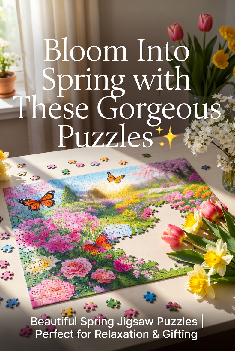 Spring Puzzles collection - 20 curated gift ideas for Spring