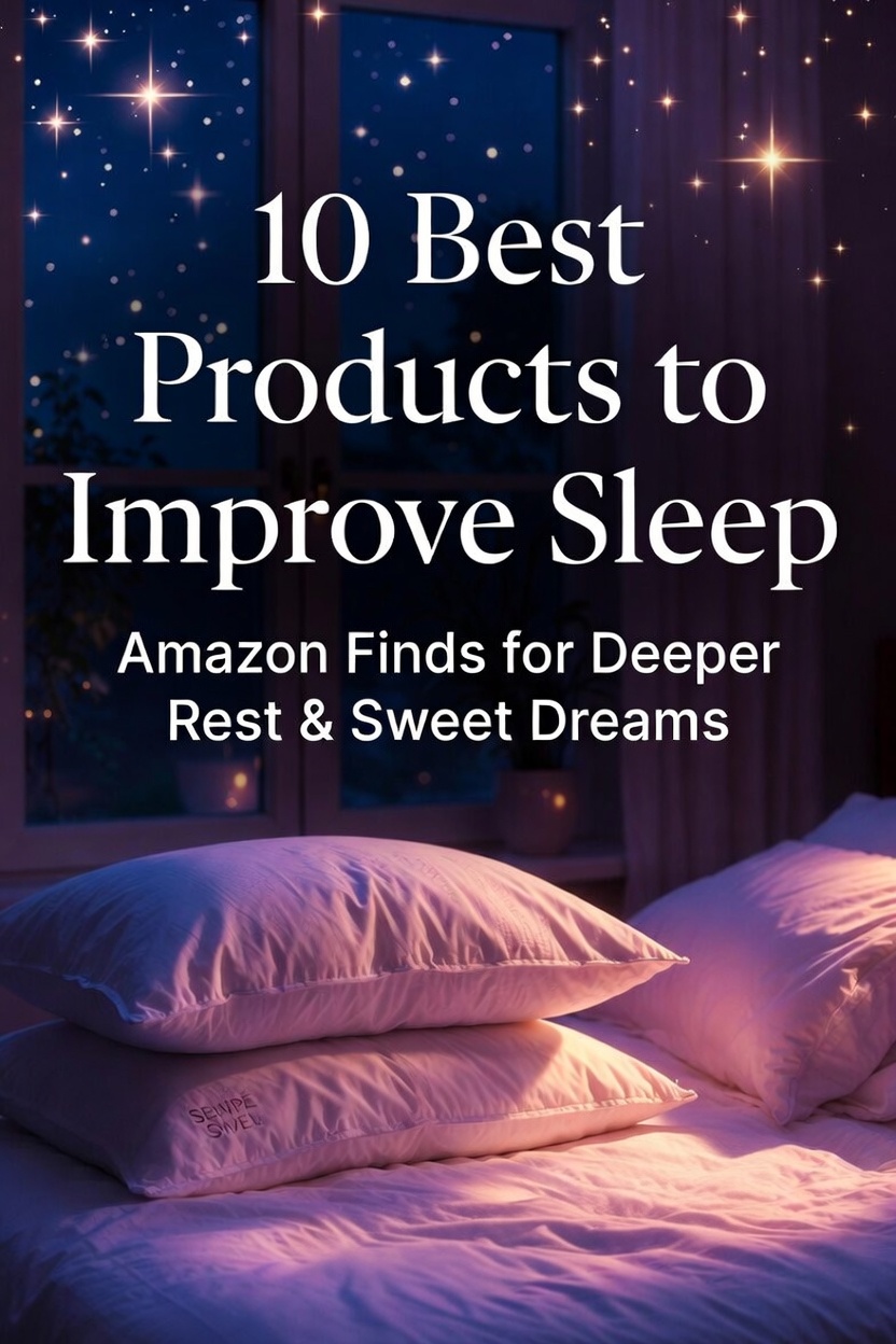 Better Sleep Essentials ~ Amazon Picks collection - 12 curated gift ideas for Sleep Improvement